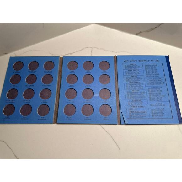 Whitman Liberty Standing Half Dollar Coin Folder - Picture 3 of 4